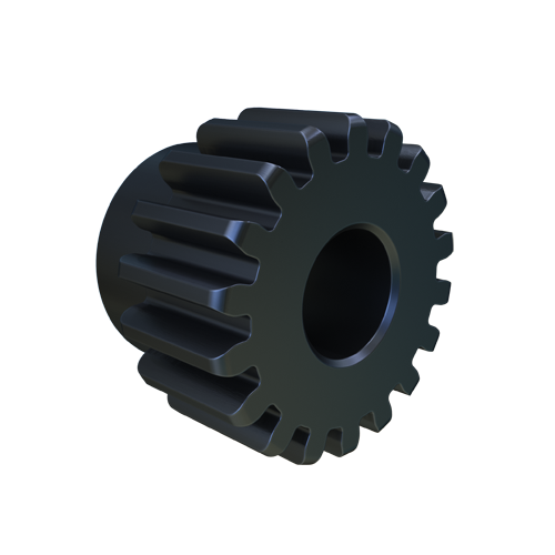 MARTIN SPROCKET S1218 Spur Gear, 12 Diametral Pitch, 1.5 Inch Pitch Dia., Reborable, Steel | AK2YND