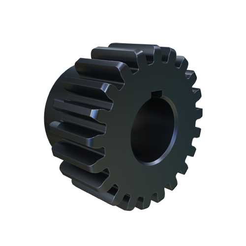 MARTIN SPROCKET S1221BS 3/4 Spur Gear, 12 DP, 14.5 Deg., 21 Teeth, 1.750 Inch Pitch Dia., Steel | AK3BUF