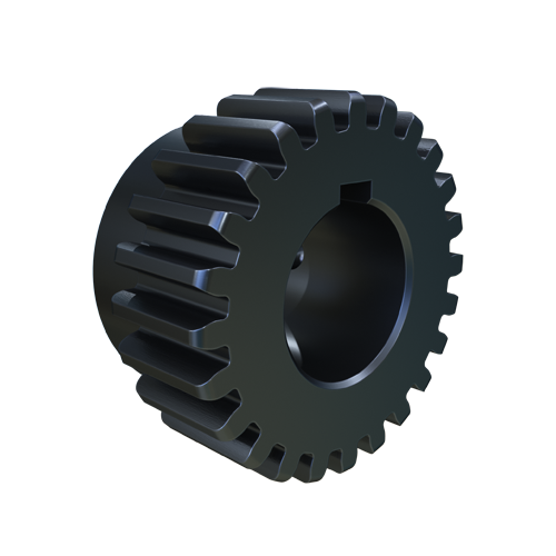 MARTIN SPROCKET S1224BS 1 Spur Gear, 12 DP, 14.5 Deg., 2 Inch Pitch Dia., Bore To Size, Steel | AK3BTB