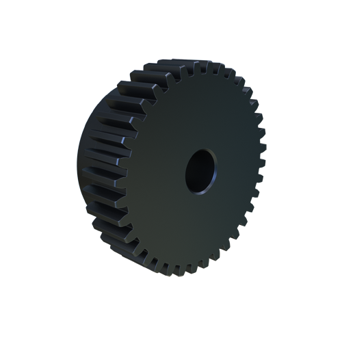 MARTIN SPROCKET S1236 Spur Gear, 12 Diametral Pitch, 3 Inch Pitch Dia., Reborable, Steel | AK2YNZ