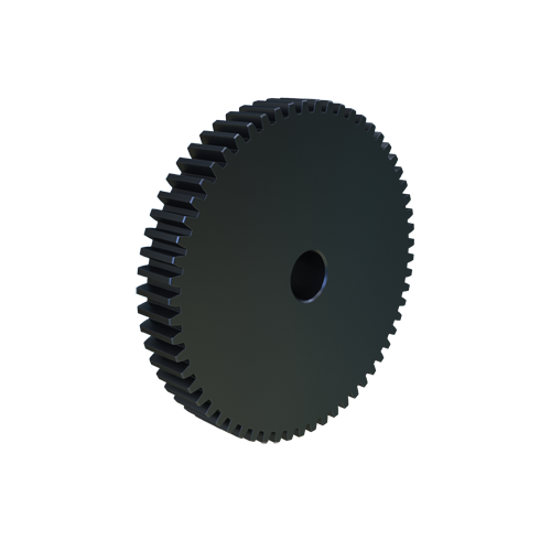 MARTIN SPROCKET S1260 Spur Gear, 12 Diametral Pitch, 5 Inch Pitch Dia., Reborable, Steel | AK3BGB