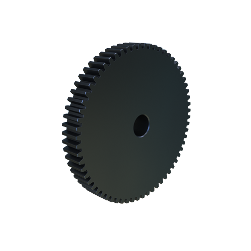 MARTIN SPROCKET S1264 Spur Gear, 12 Diametral Pitch, 5.333 Inch Pitch Dia., Reborable, Steel | AK3BGC