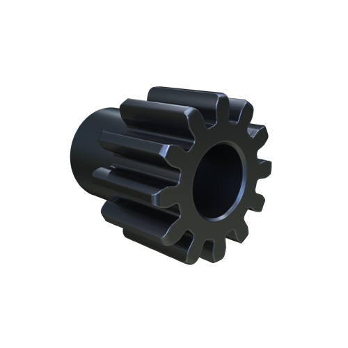 MARTIN SPROCKET S1612 Spur Gear, 16 DP, 14.5 Deg., 12 Teeth, 0.750 Inch Pitch Dia., Reborable, Steel | AK2YJH