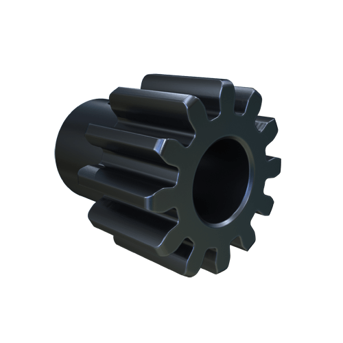 MARTIN SPROCKET S1612BS 3/8 Spur Gear, 16 DP, 14.5 Deg., 12 Teeth, 0.750 Inch Pitch Dia., Bore To Size, Steel | AL4MWY