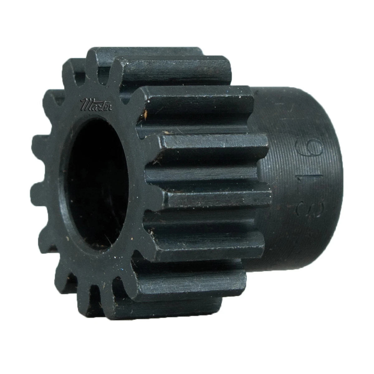 MARTIN SPROCKET S1613 Spur Gear, 16 Diametral Pitch, 0.812 Inch Pitch Dia., Reborable, Steel | AK2YJL