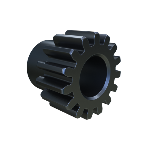 MARTIN SPROCKET S1615 Spur Gear, 16 Diametral Pitch, 0.937 Inch Pitch Dia., Reborable, Steel | AK2YJT