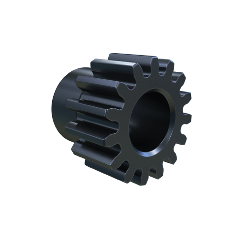 MARTIN SPROCKET S1615BS 1/2 Spur Gear, 16 Diametral Pitch, 0.937 Inch Pitch Dia., Bore To Size, Steel | AL4MXB