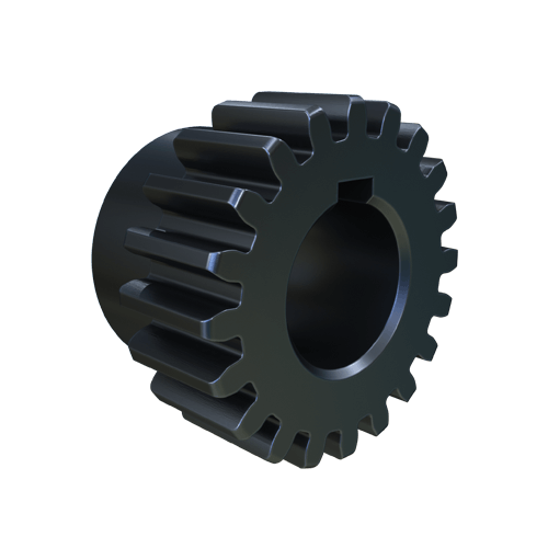 MARTIN SPROCKET S1620BS 5/8 Spur Gear, 16 DP, 14.5 Deg., 20 Teeth, 1.250 Inch Pitch Dia., Bore To Size, Steel | AL4MXE