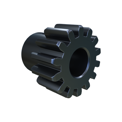 MARTIN SPROCKET S2014BS 5/16 Spur Gear, 20 Diametral Pitch, 0.7 Inch Pitch Dia., Bore To Size, Steel | AZ4TYJ