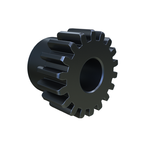 MARTIN SPROCKET S2018 Spur Gear, 20 Diametral Pitch, 0.9 Inch Pitch Dia., Reborable, Steel | AK2YFJ