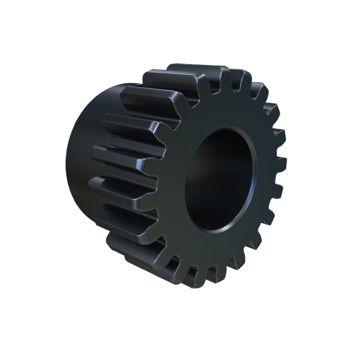 MARTIN SPROCKET S2020BS 1/2 Spur Gear, 20 DP, 14.5 Deg., 20 Teeth, 1 Inch Pitch Dia., Steel | AL4MYH