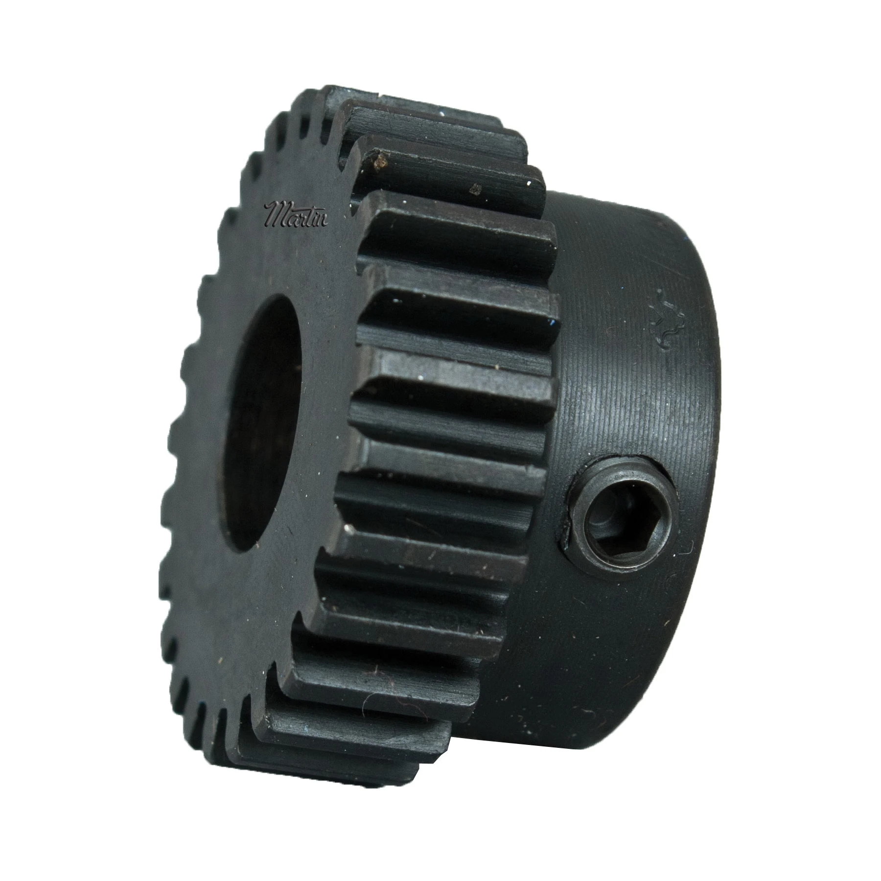 MARTIN SPROCKET S2024BS 1/2 Spur Gear, 20 DP, 14.5 Deg., 24 Teeth, 1.2 Inch Pitch Dia., Steel | AL3KRU