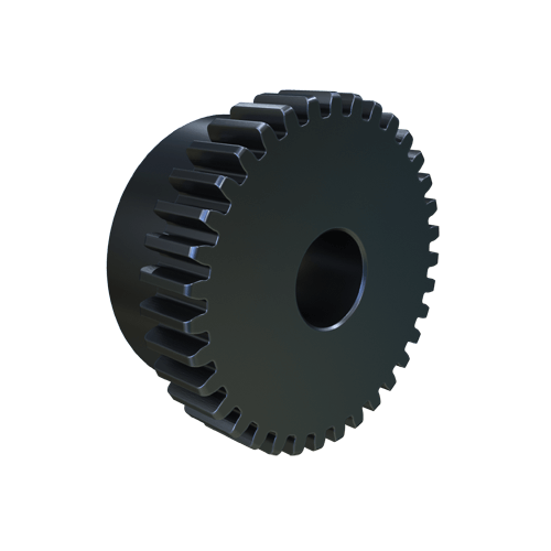 MARTIN SPROCKET S2035BS 1/2 Spur Gear, 20 DP, 14.5 Deg., 35 Teeth, 1.750 Inch Pitch Dia., Steel | AL4MYX