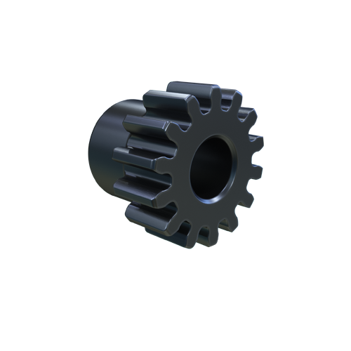 MARTIN SPROCKET S2414 Spur Gear, 24 Diametral Pitch, 0.583 Inch Pitch Dia., Reborable, Steel | AK2XGG