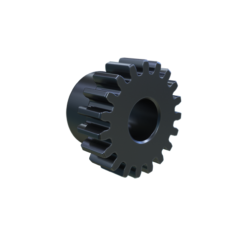 MARTIN SPROCKET S2419 Spur Gear, 24 Diametral Pitch, 0.791 Inch Pitch Dia., Reborable, Steel | AK3BKD
