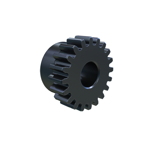 MARTIN SPROCKET S2420 Spur Gear, 24 Diametral Pitch, 0.833 Inch Pitch Dia., Reborable, Steel | AK2XGZ