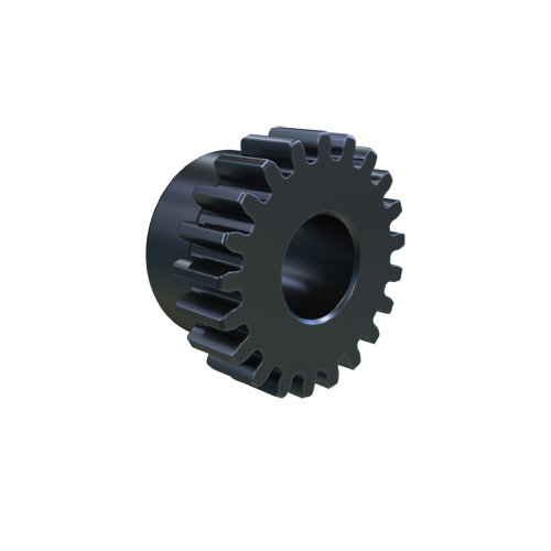 MARTIN SPROCKET S2421 Spur Gear, 24 Diametral Pitch, 0.875 Inch Pitch Dia., Reborable, Steel | AK2XHE