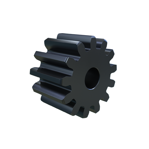 MARTIN SPROCKET S313 Spur Gear, 3 Diametral Pitch, 4.333 Inch Pitch Dia., Reborable, Steel | AK2ZFV