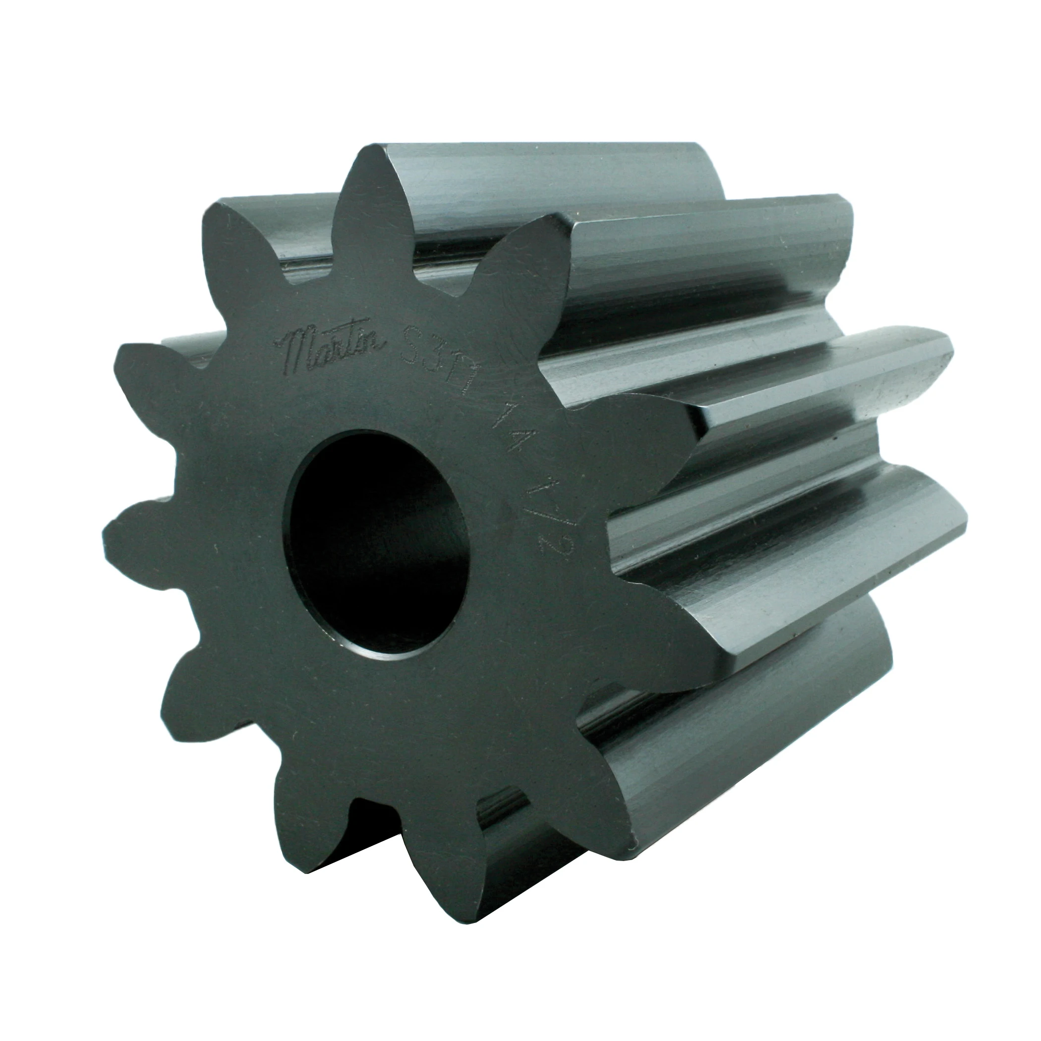 MARTIN SPROCKET S314 Spur Gear, 3 Diametral Pitch, 4.667 Inch Pitch Dia., Reborable, Steel | AK2ZFQ