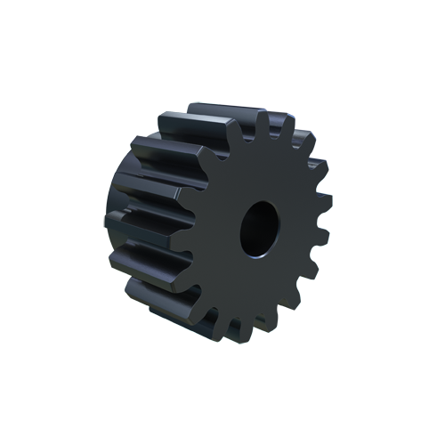 MARTIN SPROCKET S417 Spur Gear, 4 Diametral Pitch, 4.250 Inch Pitch Dia., Reborable, Steel | AK3BAA