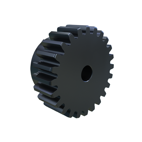 MARTIN SPROCKET S424 Spur Gear, 4 Diametral Pitch, 6 Inch Pitch Dia., Reborable, Steel | AK3BAE