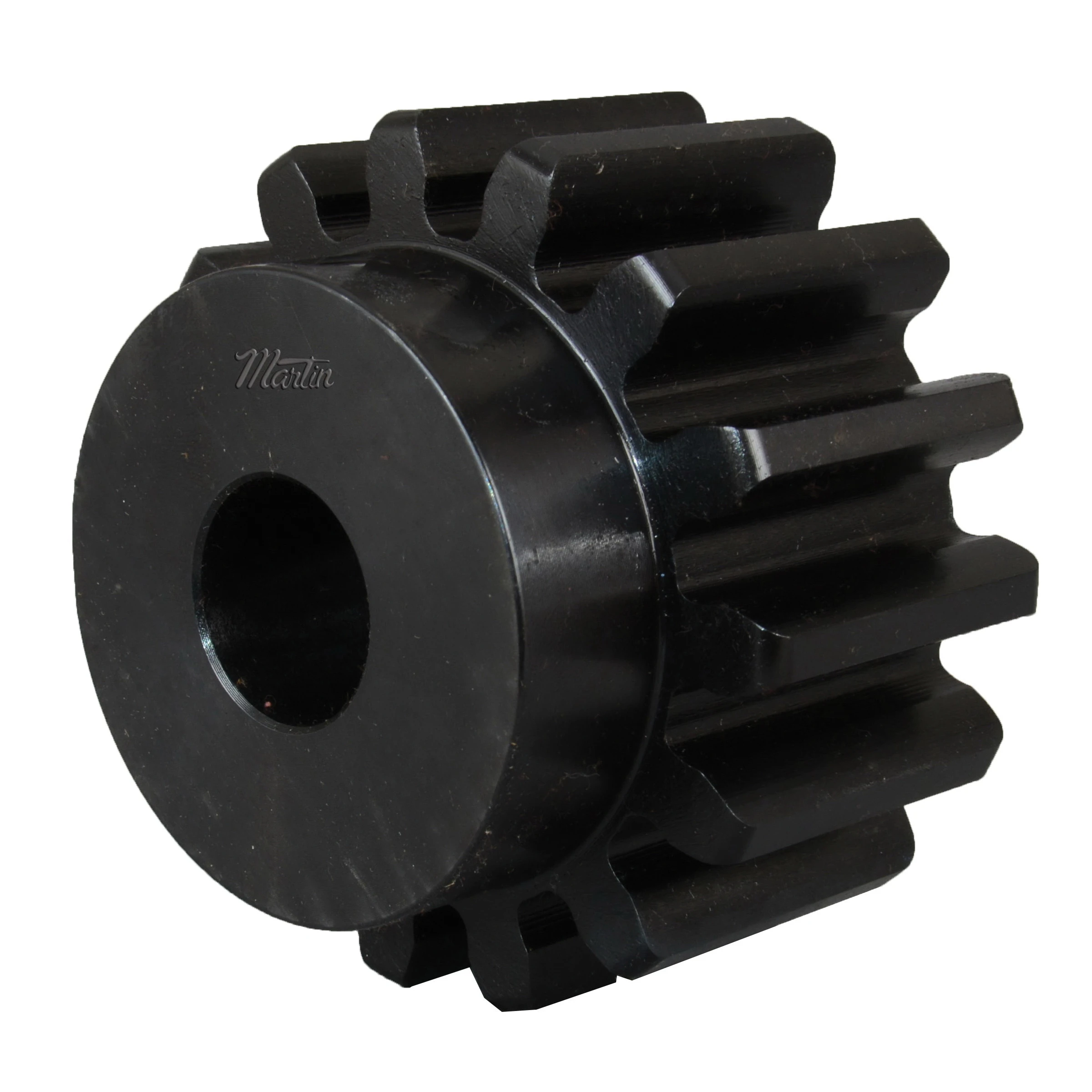 MARTIN SPROCKET S411 Spur Gear, 4 Diametral Pitch, 2.750 Inch Pitch Dia., Reborable, Steel | AK2ZDD