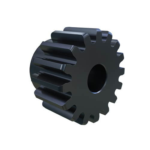 MARTIN SPROCKET S516 Spur Gear, 5 Diametral Pitch, 3.2 Inch Pitch Dia., Reborable, Steel | AK2ZCA