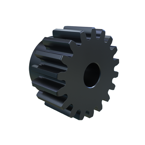 MARTIN SPROCKET S518 Spur Gear, 5 Diametral Pitch, 3.6 Inch Pitch Dia., Reborable, Steel | AK2ZCD