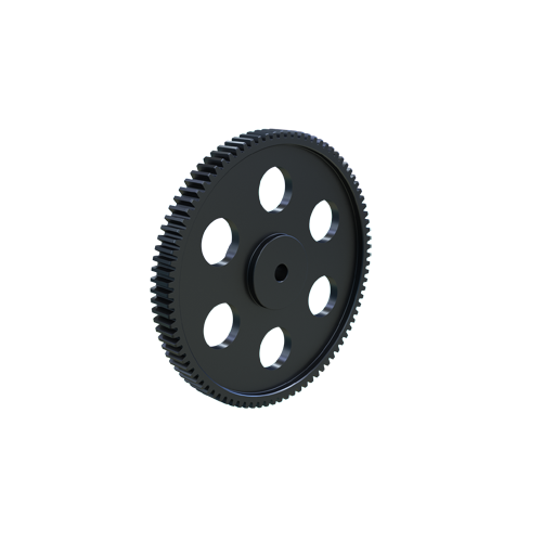 MARTIN SPROCKET S590 Spur Gear, 5 Diametral Pitch, 18 Inch Pitch Dia., Reborable, Steel | AZ4HHM