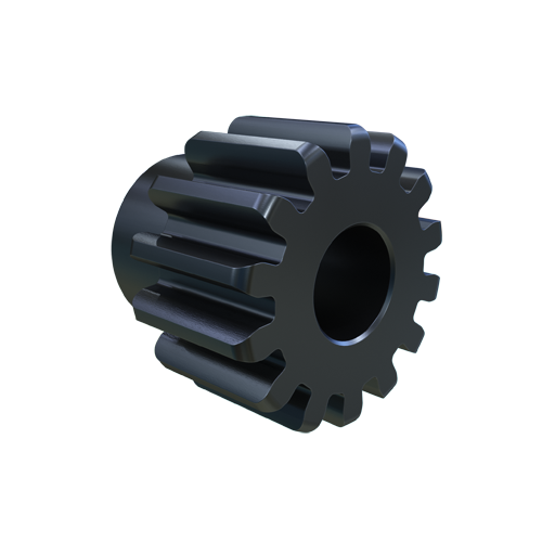 MARTIN SPROCKET S614 Spur Gear, 6 Diametral Pitch, 2.333 Inch Pitch Dia., Reborable, Steel | AK2YZD