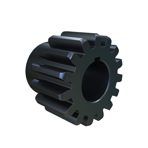 MARTIN SPROCKET S615BS 1 1/4 Spur Gear, 6 DP, 14.5 Deg., 2.5 Inch Pitch Dia., 1.250 Inch Bore, Bored Size, Steel | AL2CQG