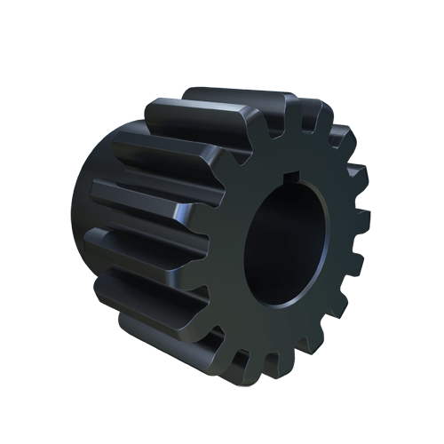 MARTIN SPROCKET S616BS 1 1/4 Spur Gear, 6 DP, 2.667 Inch Pitch Dia., 1.250 Inch Bore, Bore To Size, Steel | AL4MZL