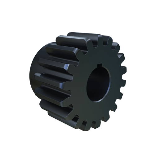 MARTIN SPROCKET S618BS 1 3/16 Spur Gear, 6 Diametral Pitch, 3 Inch Pitch Dia., 1.188 Inch Bore, Bore To Size, Steel | AL4MZR