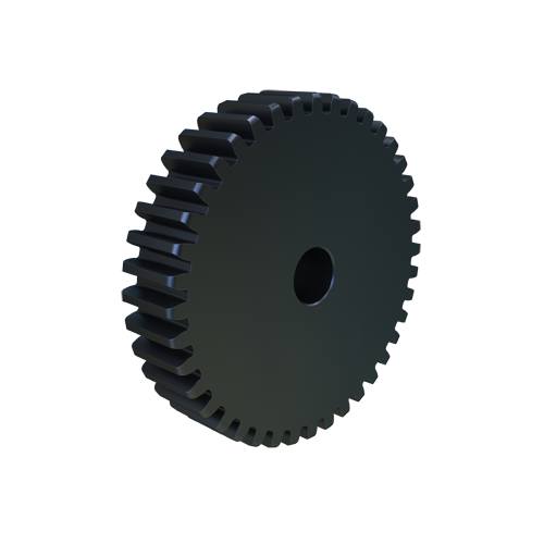 MARTIN SPROCKET S640 Spur Gear, 6 Diametral Pitch, 6.666 Inch Pitch Dia., Reborable, Steel | AK3BCZ