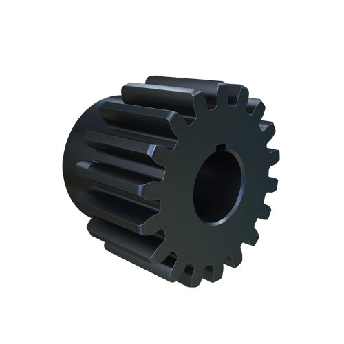 MARTIN SPROCKET S818BS 7/8 Spur Gear, 8 DP, 14.5 Deg., 18 Teeth, 2.250 Inch Pitch Dia., Bore To Size, Steel | AL4NAB