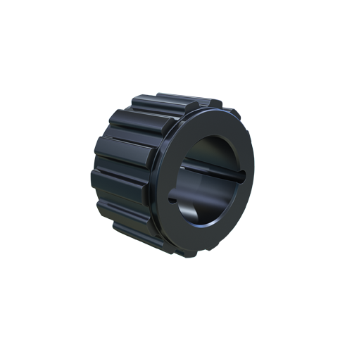 MARTIN SPROCKET TB14H100 Timing Pulley, 14 Teeth, 1.063 Inch Face Width, 1 Inch Belt Width, Steel | AK6CXC