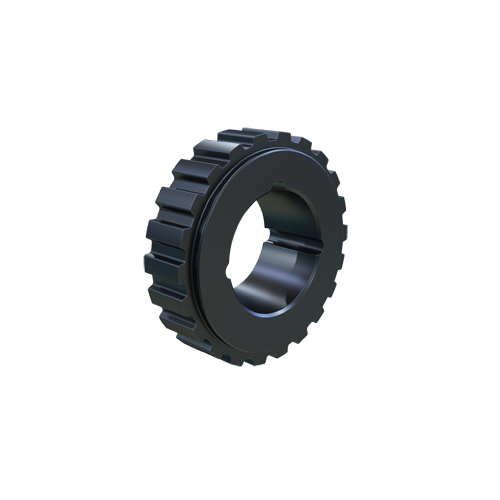 MARTIN SPROCKET TB22L050 Timing Pulley, 22 Teeth, 0.563 Inch Face Width, 0.5 Inch Belt Width, Steel | AK6CTE