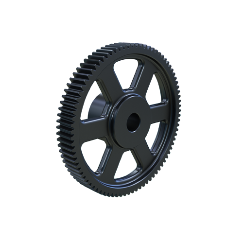 MARTIN SPROCKET TC1284 Spur Gear, 12 Diametral Pitch, 7 Inch Pitch Dia., Reborable, Cast Iron | AK3AGQ