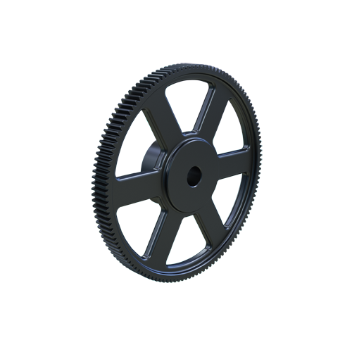 MARTIN SPROCKET TC16128 Spur Gear, 16 Diametral Pitch, 8 Inch Pitch Dia., Reborable, Cast Iron | AZ3XYP