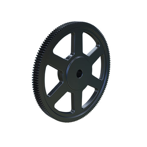 MARTIN SPROCKET TC16144 Spur Gear, 16 Diametral Pitch, 9 Inch Pitch Dia., Reborable, Cast Iron | AZ4URK