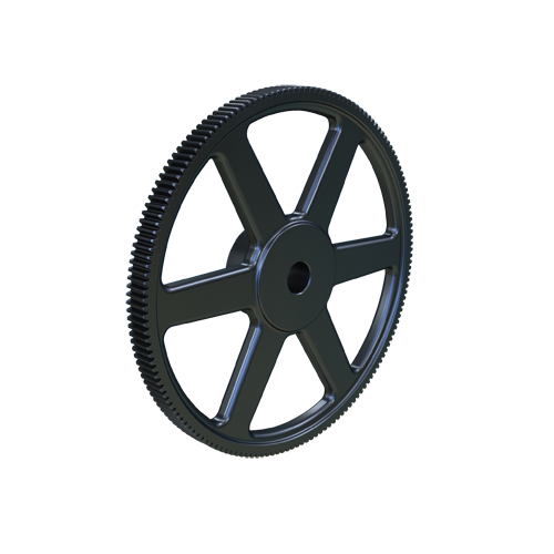 MARTIN SPROCKET TC16160 Spur Gear, 16 Diametral Pitch, 3.827 Inch Pitch Dia., Reborable, Cast Iron | AK3AED