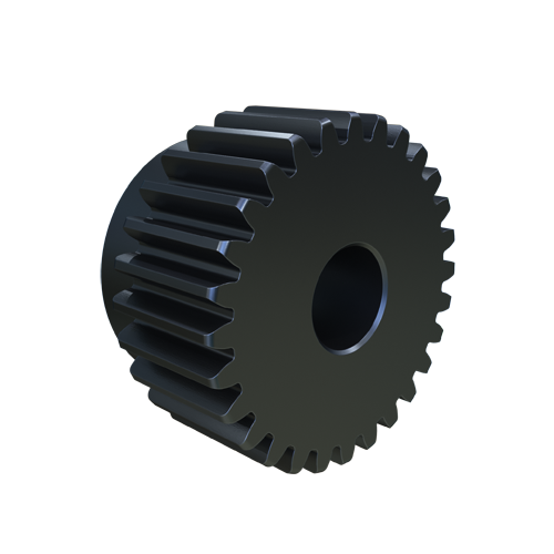 MARTIN SPROCKET TS1028 Spur Gear, 10 Diametral Pitch, 2.8 Inch Pitch Dia., Reborable, Steel | AK3AJG