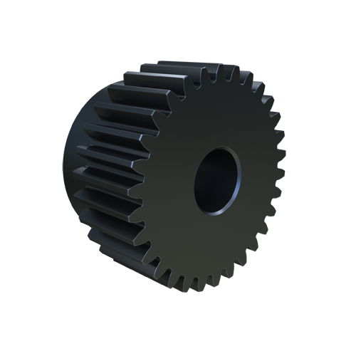 MARTIN SPROCKET TS1230 Spur Gear, 12 Diametral Pitch, 2.5 Inch Pitch Dia., Reborable, Steel | AK3AFT