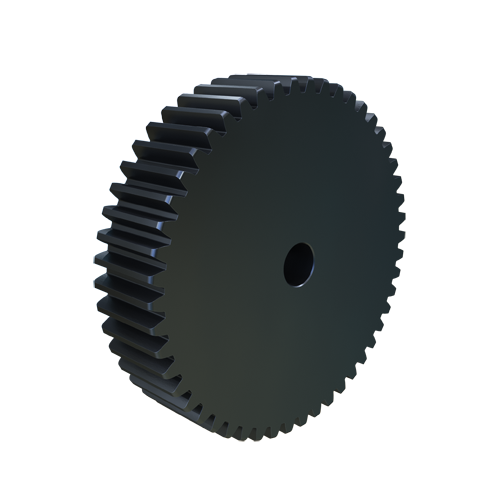 MARTIN SPROCKET TS550 Spur Gear, 5 Diametral Pitch, 10 Inch Pitch Dia., Reborable, Steel | AK3DFU