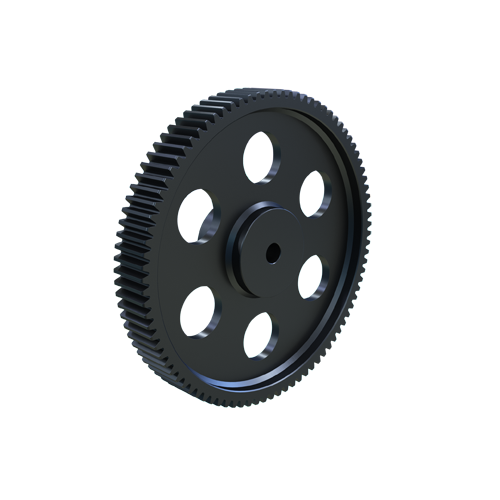 MARTIN SPROCKET TS590 Spur Gear, 5 Diametral Pitch, 18 Inch Pitch Dia., Reborable, Steel | AK3DFY