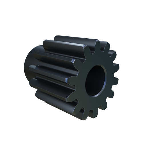 MARTIN SPROCKET TS814 Spur Gear, 8 Diametral Pitch, 1.750 Inch Pitch Dia., Reborable, Steel | AK3ALF