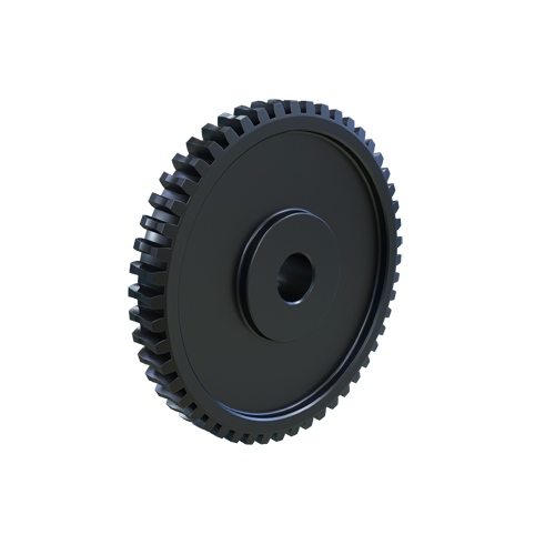MARTIN SPROCKET W1050 Worm Gear, 10 Diametral Pitch, 5 Inch Pitch Dia., Reborable, Cast Iron | AK2VXB