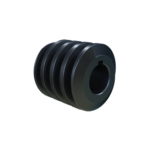 MARTIN SPROCKET W12 Worm, Single Thread, 1 Inch Pitch Dia., Bore To Size, Steel | AK3BQZ