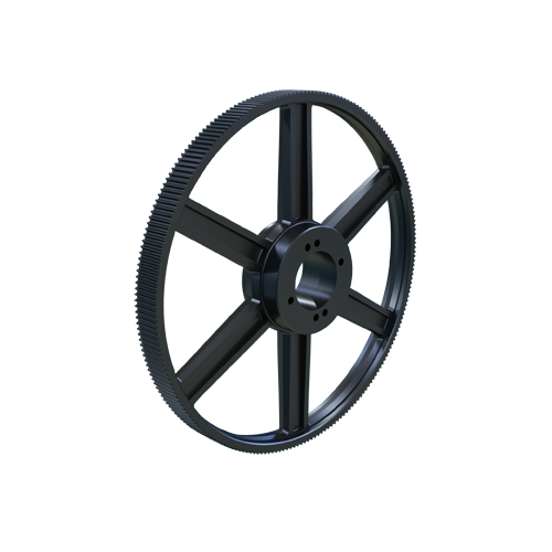 MARTIN SPROCKET W21614M65-M Sprocket, M Bushing, 5.5 Inch Max Bore, 216 Teeth, 37.896 Inch Pitch Dia., Cast Iron | AX4BND