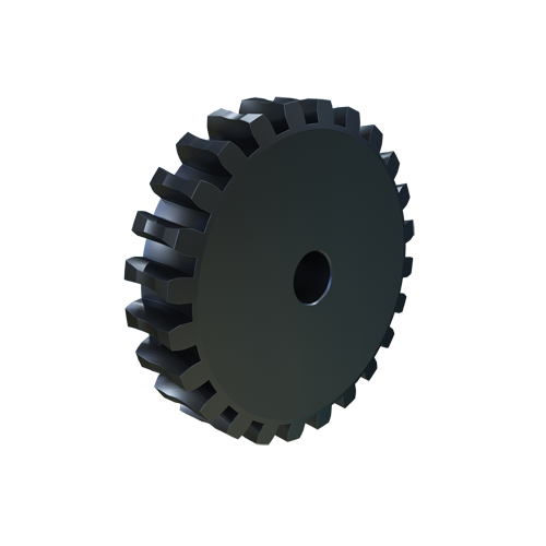MARTIN SPROCKET W424 Worm Gear, 4 Diametral Pitch, 6 Inch Pitch Dia., Reborable, Cast Iron | AZ4BXB